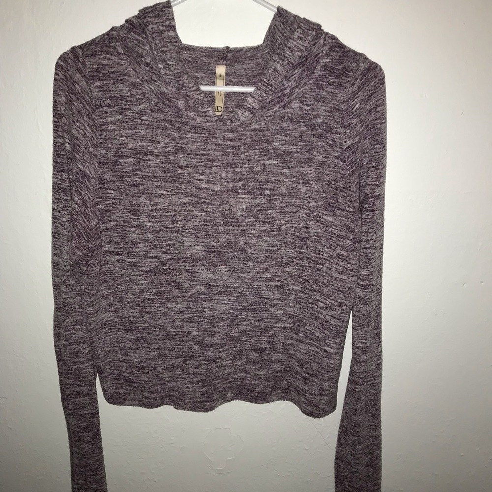 super comfy purple hoodie